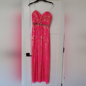 NWOT Strapless dress size 13, Pink